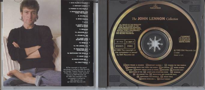 CD The John Lennon Collection SB