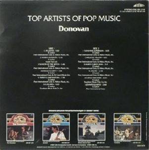 Donovan - Top artists of pop music Holland back.jpg