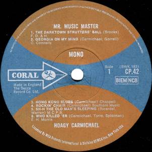 GR LP Hoagy Carmichael - Mr Music Master A.jpg